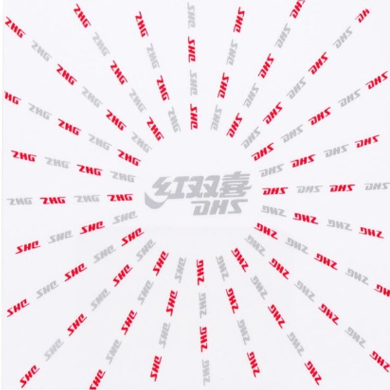 10 Pcs DHS Table Tennis Protective Film for Keeping Pimples-in Rubber Adhesive Table Tennis Accessories: Red 10 pcs