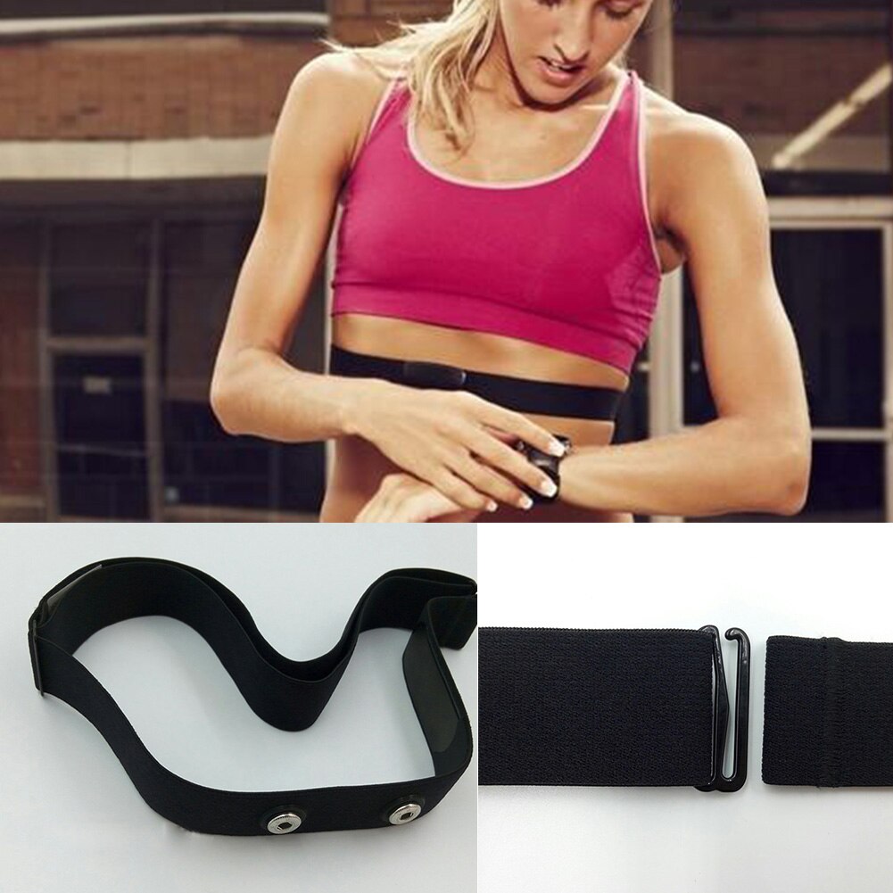 Nylon-brustgurt, wasserdicht, kabellos, für radfahren, bootfahren, outdoor-fitness, herzfrequenzmessung, universell, elastisches band