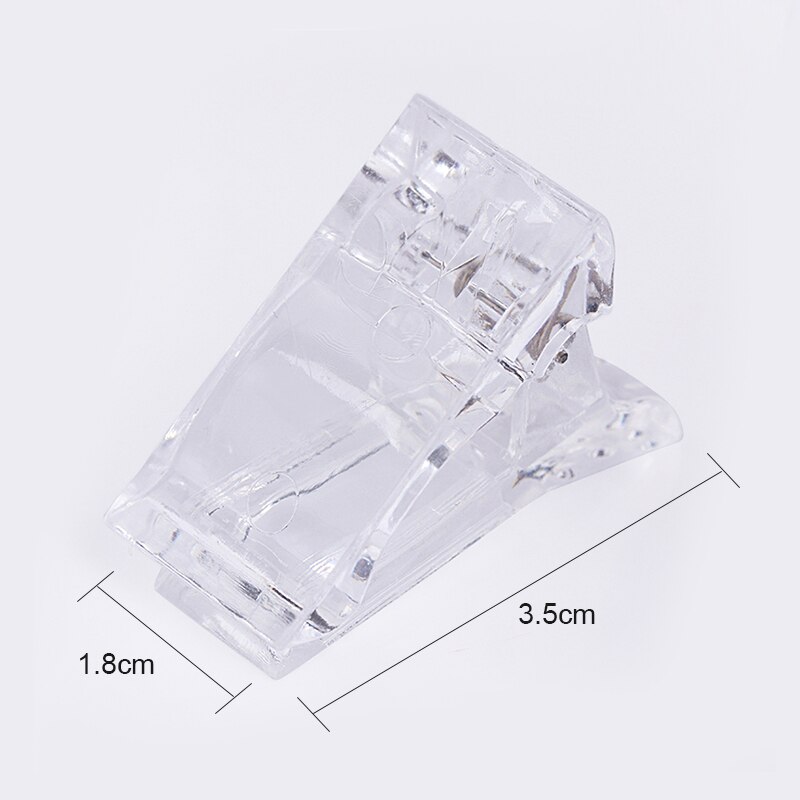Faux-ongles transparents pour Gel, pince à ongles, forme rapide, Extension des ongles, outils de construction de manucure