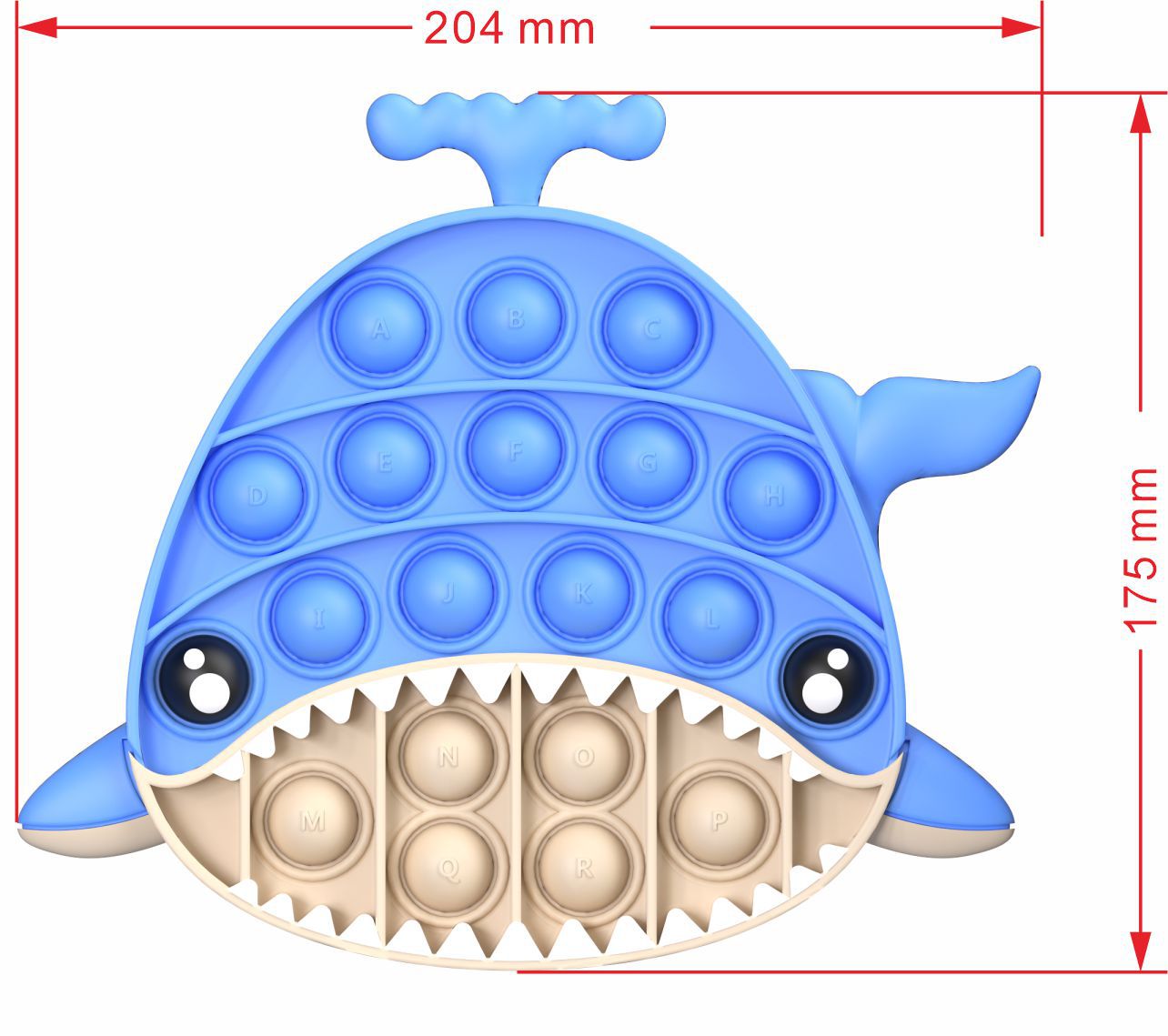 Push Pop Bubble Sensory Toy Autism Needs Squishy Stress Reliever Toys Adult Child Funny Anti-stress Pop It Fidget Reliver Stress: F