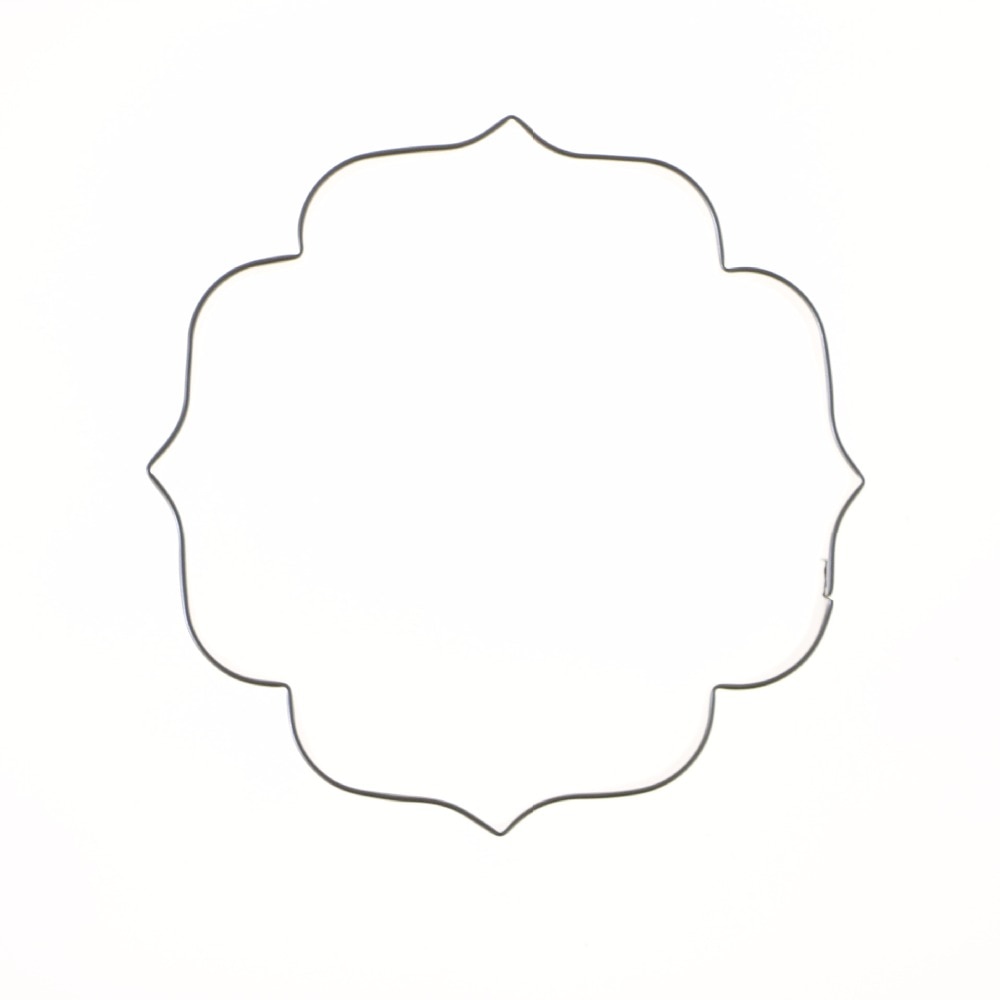 1pcs European style Wedding Frame Metal Cookie Cutters Biscuits Stainless Steel Tools Kitchen Baking tool