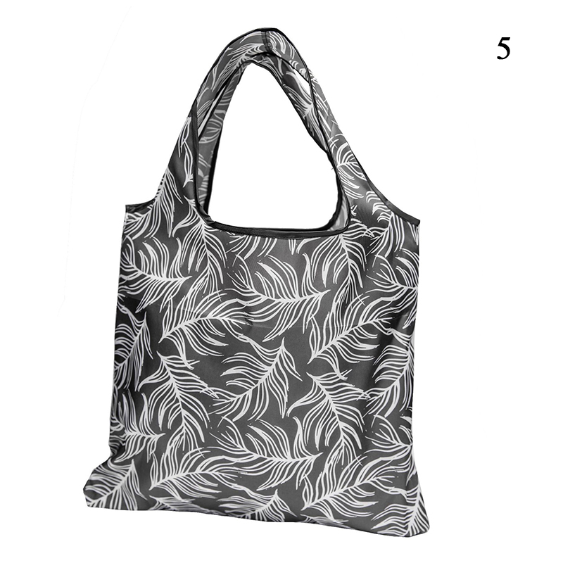 Printing Foldable Eco-Friendly Shopping Bag Tote Folding Pouch Handbags Convenient Large-capacity For Travel Grocery Bag: CAMOUFLAGE