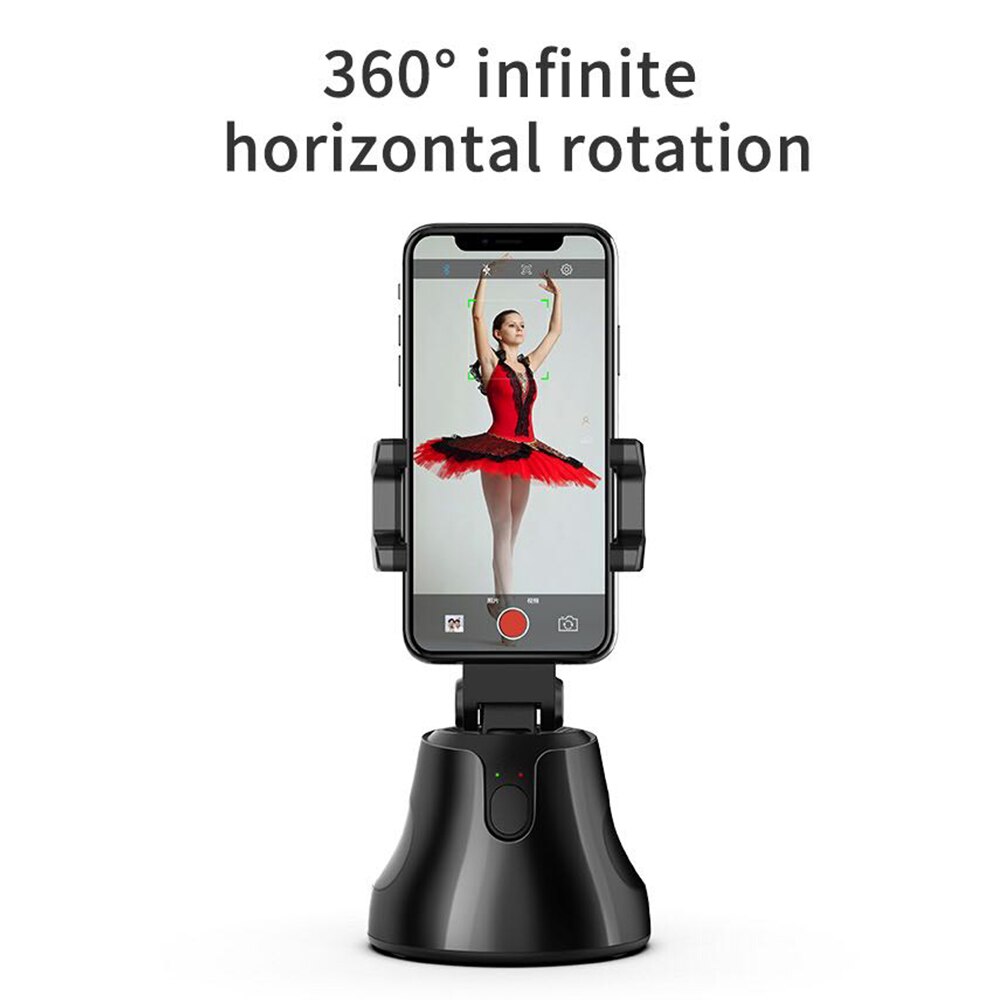 Draagbare Selfie Auto Tracking Houder 360 Rotatie Tracking Houder Auto Gezicht & Object Tracking Smart Schieten Camera Telefoon Mount