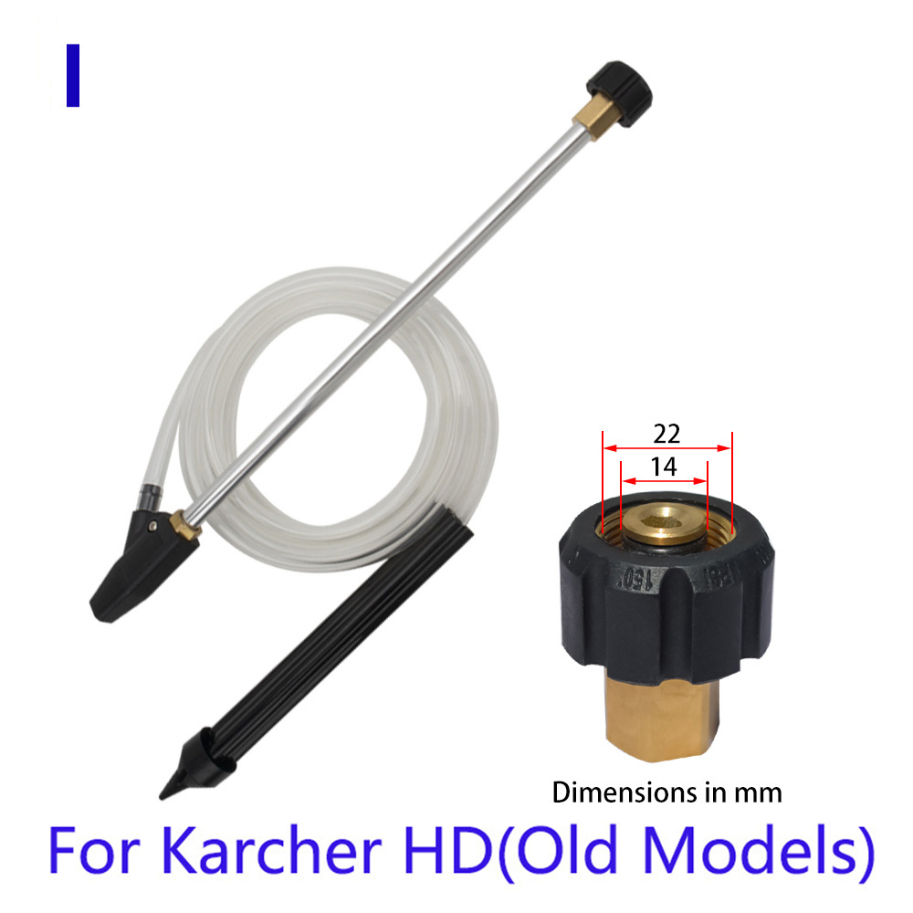 Pressure Washer SandBlasting Kit Wet Sandblaster Lance Nozzle for Karcher Huter Interskol Lavor Parkside High Pressure Washer: green