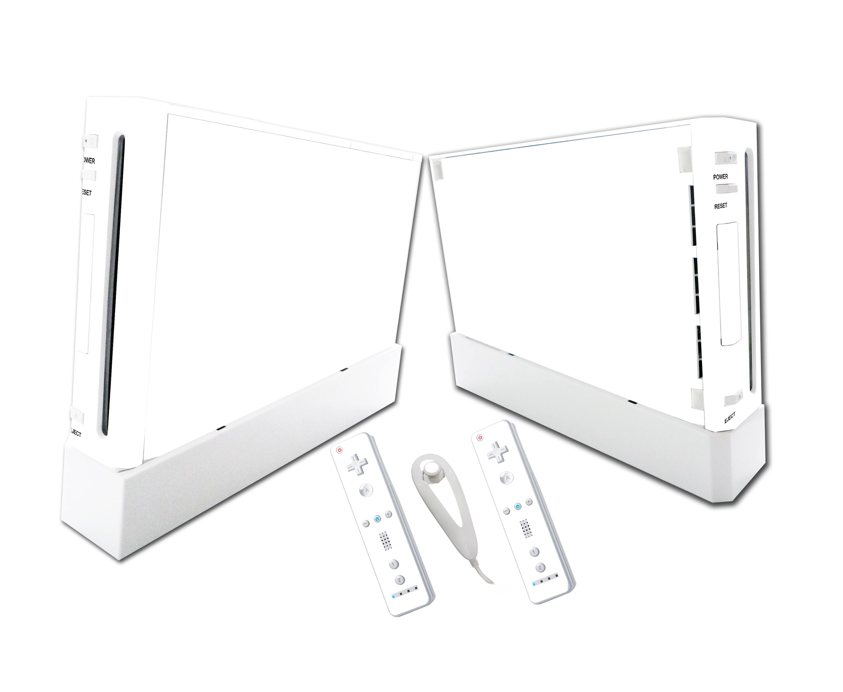 For W ii Console Cover with Remotes Controller Skins For Nintend w ii skin sticker for w ii skin-: TN-WII-0537