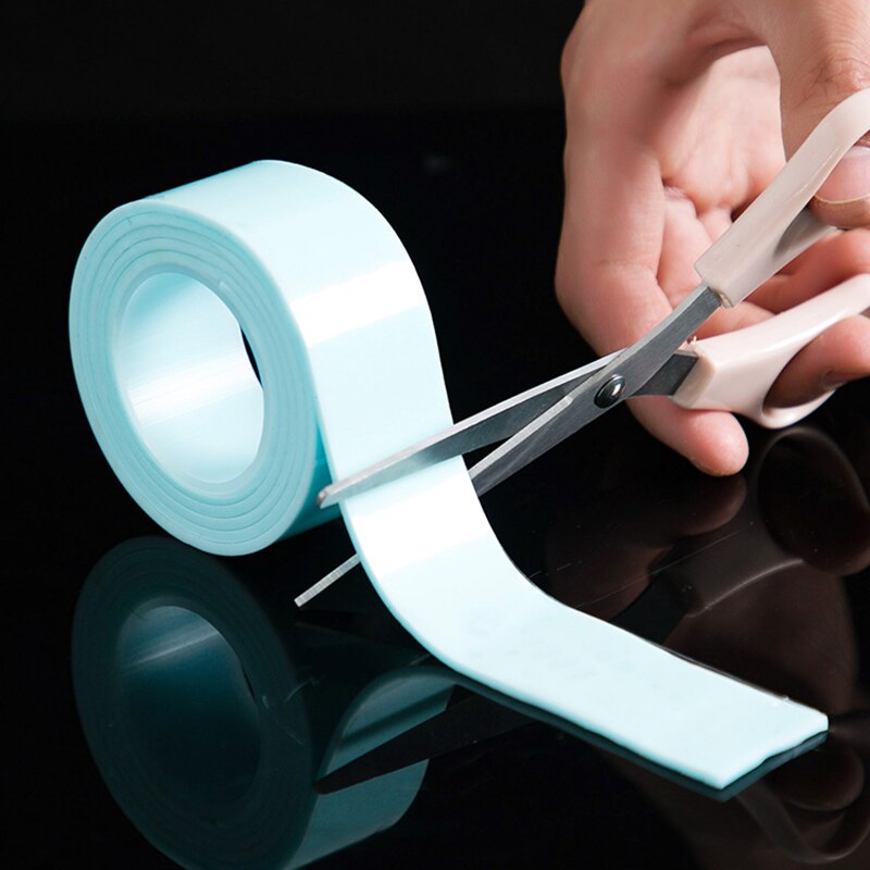 MICCK gancho todopotente de doble cara adhesivo Nano cinta sin seguimiento adhesivo lavable cinta limpiable hogar Baño estante de almacenamiento