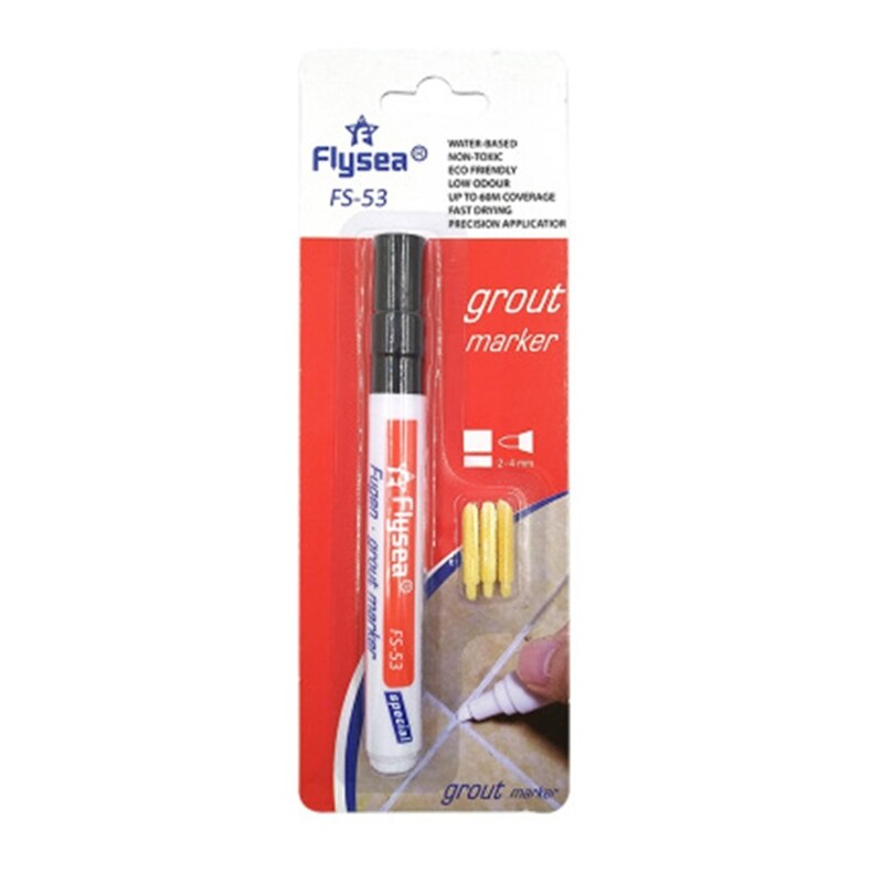 Tegel Hiaten Reparatie Kleur Pen Waterdicht Dirt-Proof Mooie Naad Vloer Opfriscursus N84A: 2