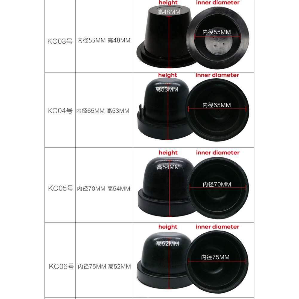 Aslent 1 buc far cu led pentru mașină husă de praf de dimensiuni mari lampa xenon ascunsă impermeabilă capac de etanșare din cauciuc far  h4 h1 h7 h11 9005