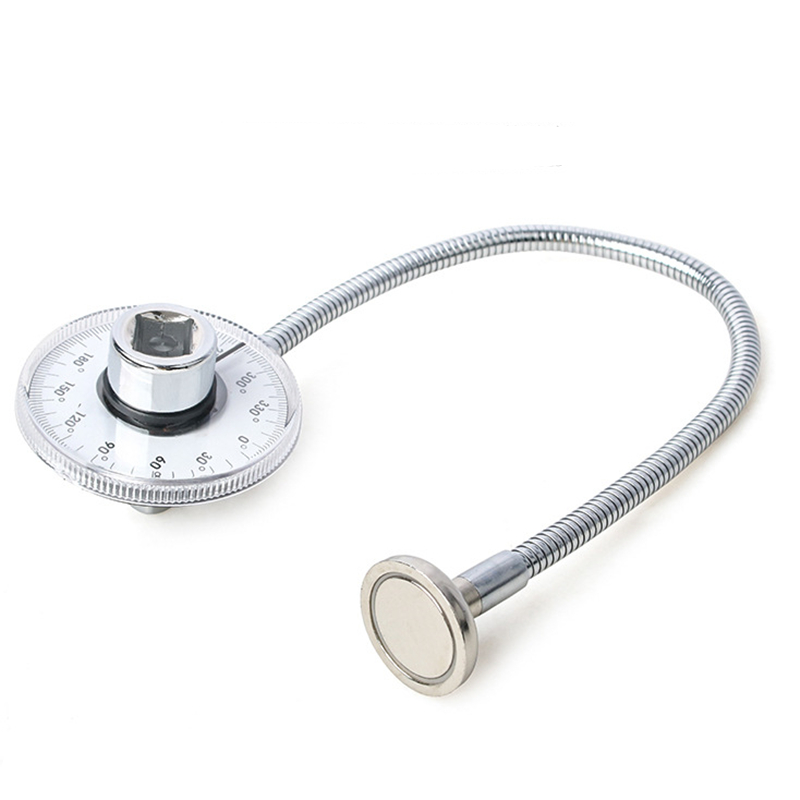 Drive Torque Angle Gauge 360 Degree Adjustable 1/2" Drive Torque Meter Wrench Set