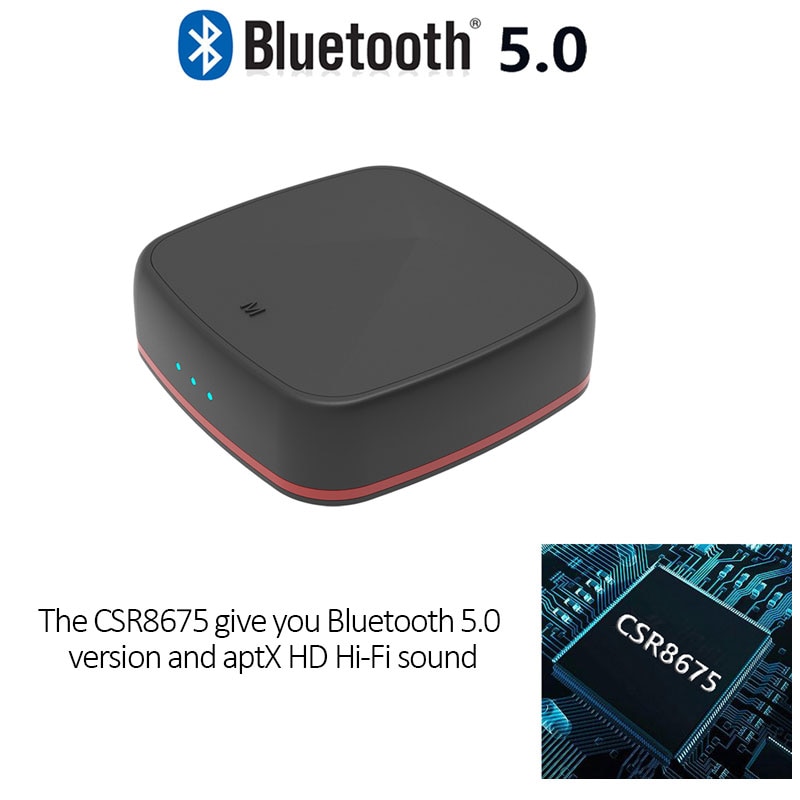 CSR8675 Bluetooth 5.0 Zender Ontvanger Aptx Hd Ll Wireless Audio Adapter 3.5 Mm 3.5 Aux Jack Spdif Rca Voor Tv auto Speaker Pc