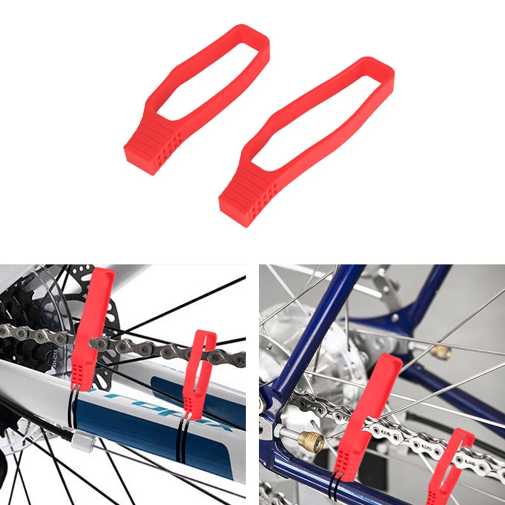 1 paar Gummi Fahrrad Kette Schutz Radfahren Fahrrad Kette Schutz Kettenstrebe Abdeckung Pad Kettenstrebe Schutz MTB Zubehör