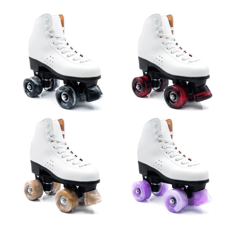 8 Pack 82A Roller Skate Wielen 32X58Mm, Skate Wielen Met Lagers Geïnstalleerd Dubbele Rij Schaatsen Accessoires