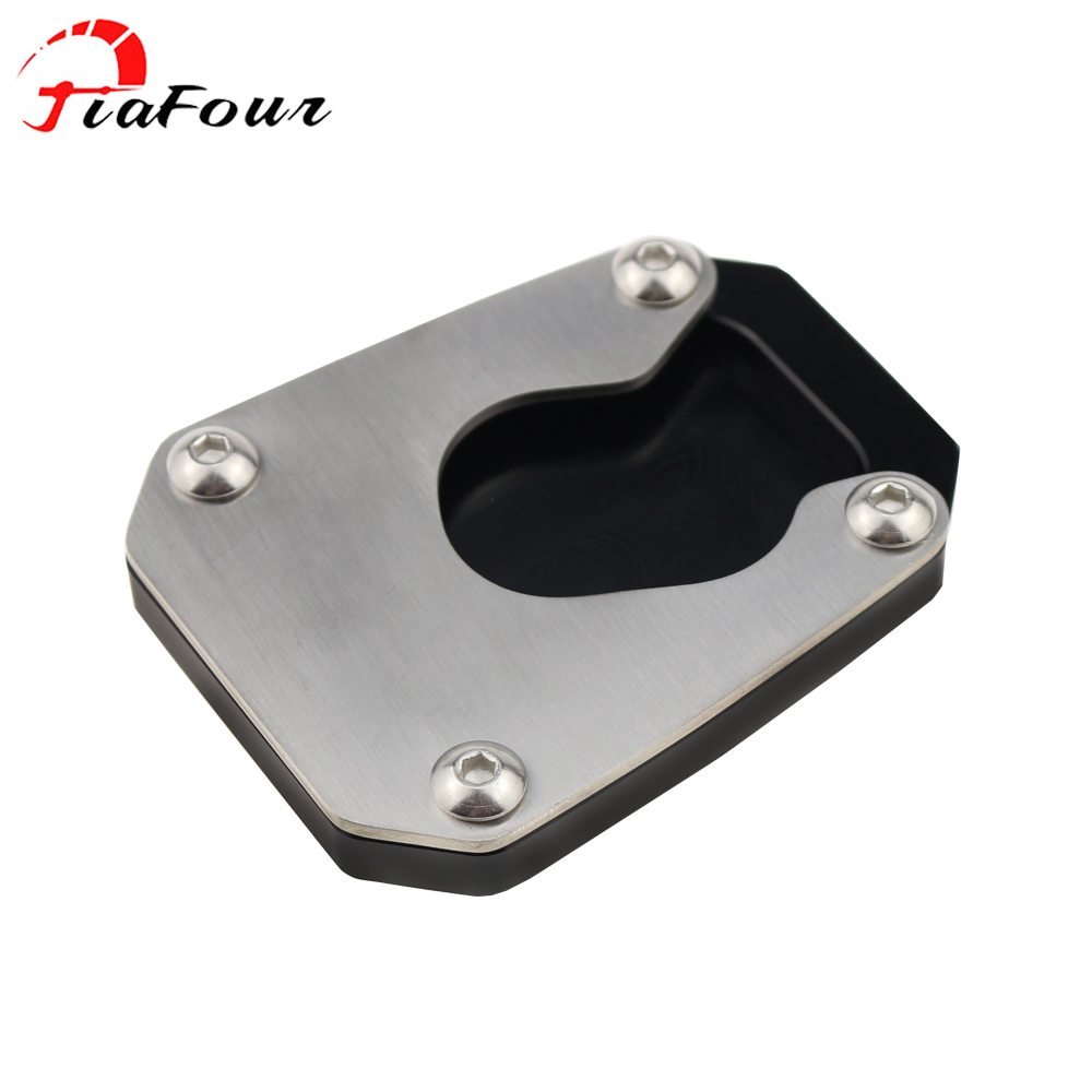 Apto para vfr 1200 x vfr1200x dct 1200 crosstourer dct 2012-2021 kickstand suporte lateral extensão ampliador almofada