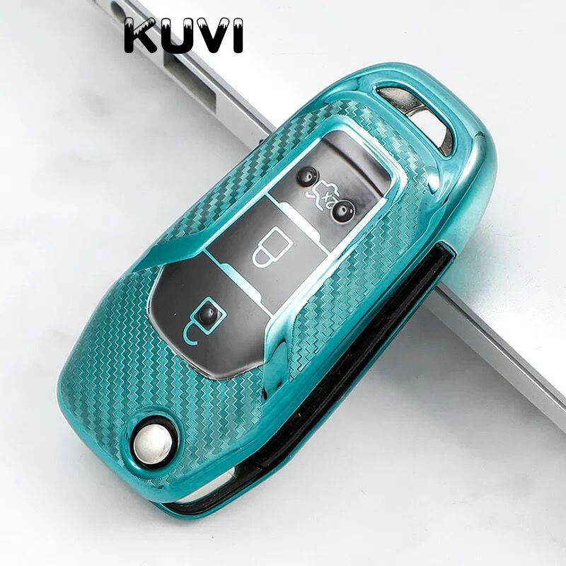 TPU Key Fob Cover Case For Ford F150 Kuga FOCUS 3 Mondeo Everest Fiesta Mustang Fecosport Edge Fusion 3-Buttons Flip Remote Key