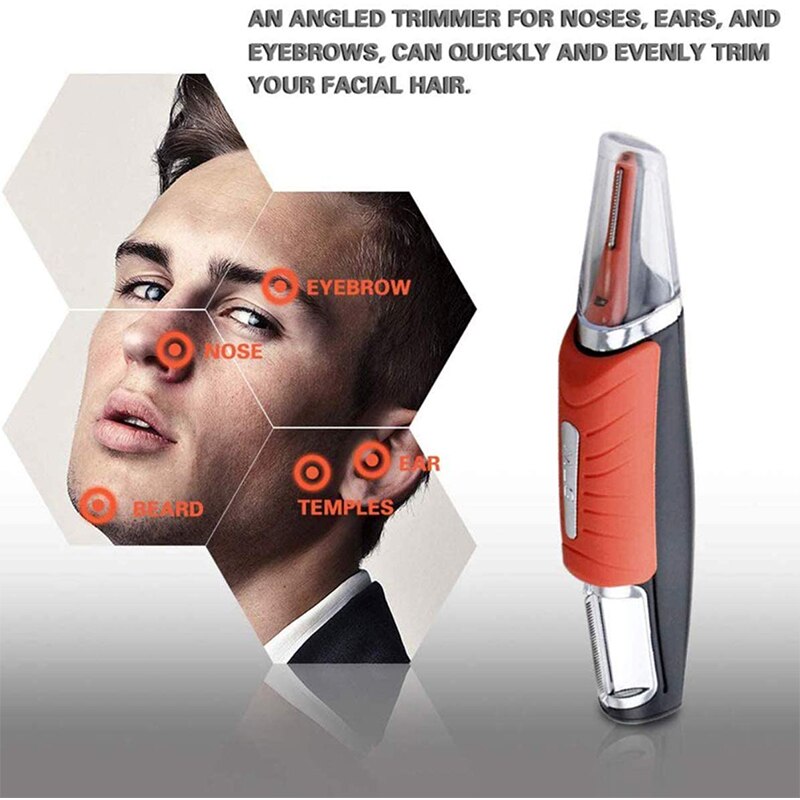 Multifunksjons elektrisk barbermaskin bærbar barberhøvel ansiktsnese menn skjeggtrimmer maskin barberhøvel kroppshårstrimmer alt i ett