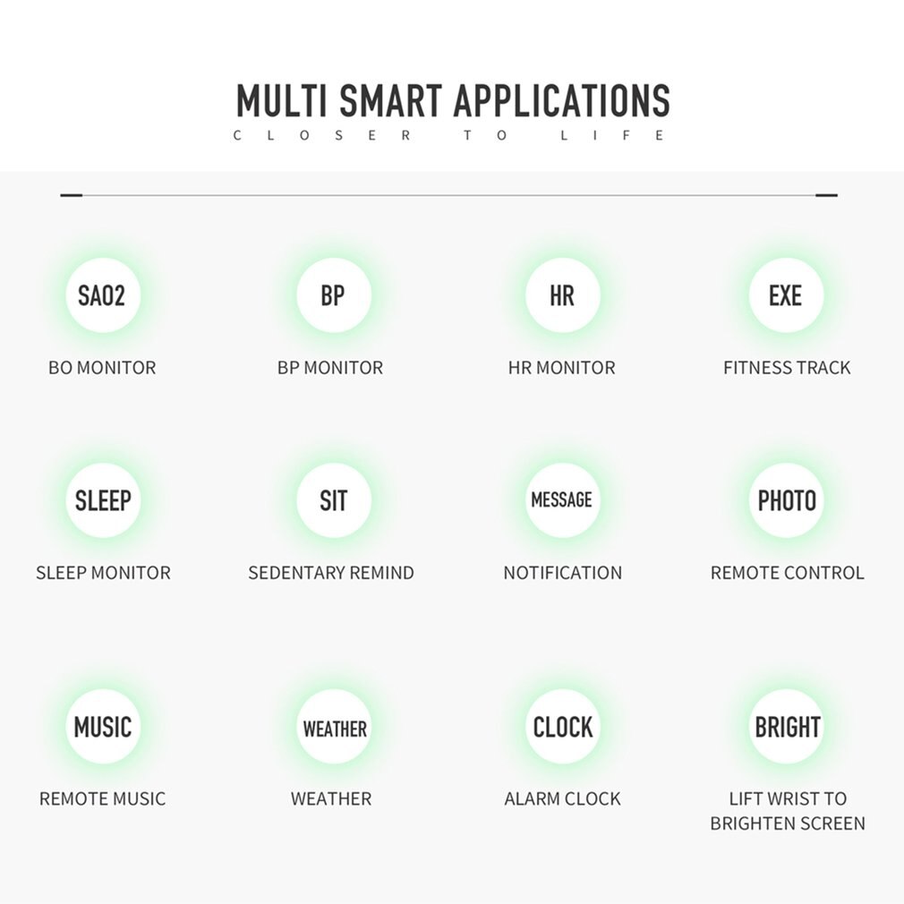 KW19 accorto vigilanza Degli Uomini Delle Donne Del Cuore Vota tenere sotto controllo Multi-Lingue Inseguitore di fitness sport SmartWatch per androide iOS