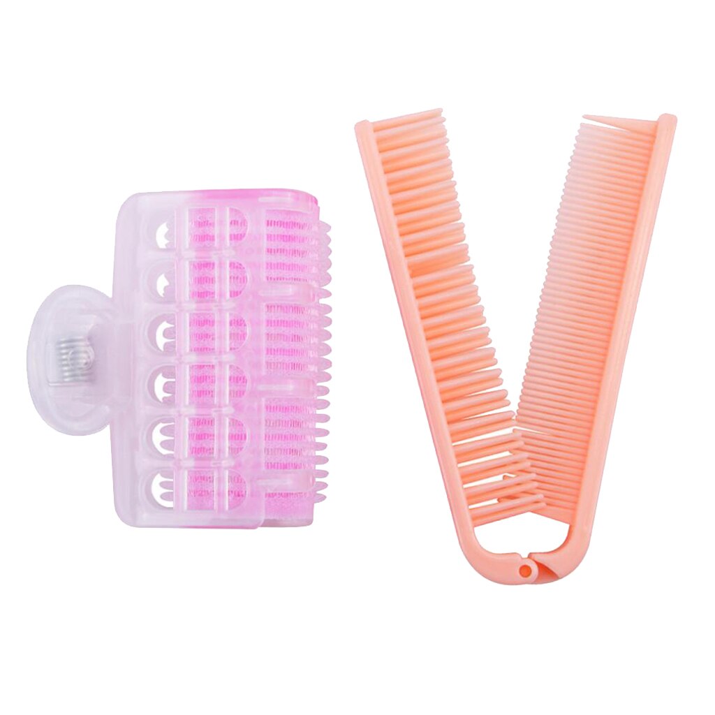 De enderezar estilo peine pinza de pelo de peluquería herramienta Kit de 2 útil belleza/cuidado del cabello/herramientas/peines