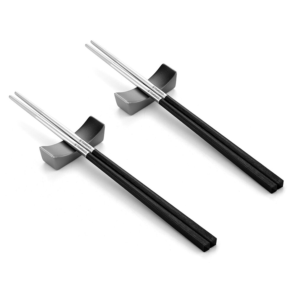 Palillos chinos de titanio con fibra de carbono para exteriores vajilla exquisita antideslizante Palillo Chino palillos chinos reutilizables