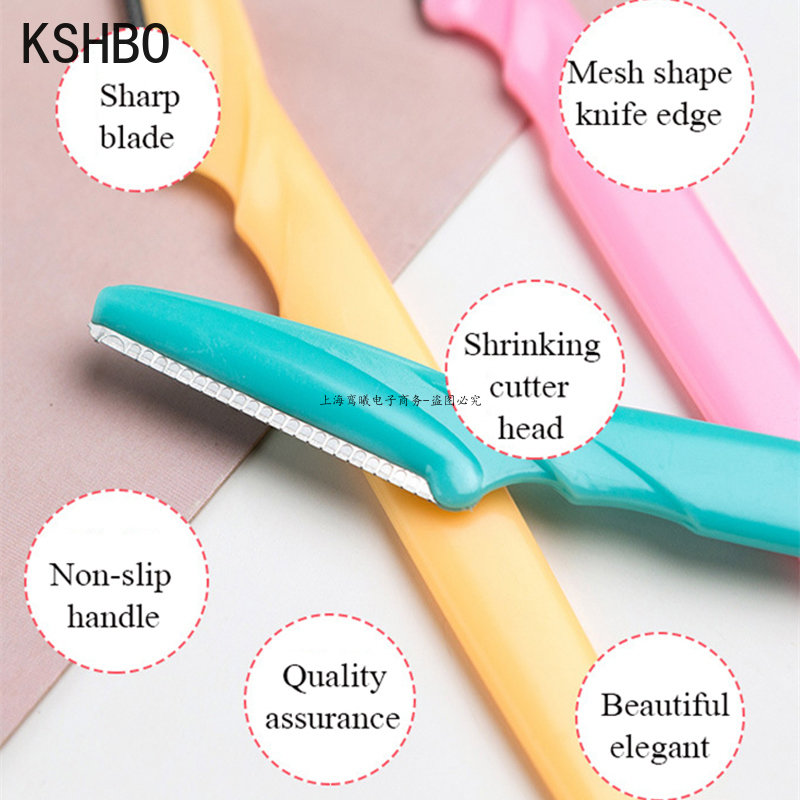 Arrivals Eyebrow Trimmer Face Razor Knife Eye Brow Blades Shaping Makeup Tools Facial Body Hair Removal Scraper Shaver