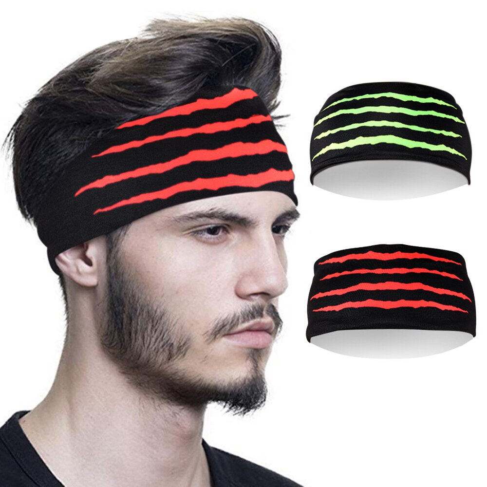 Cintas de Pelo para entrenamiento al aire libre para hombre, cintas para el pelo para deportes, Fitness, Yoga, correr, elásticas, antideslizantes para interior, Unisex, 1 Uds.