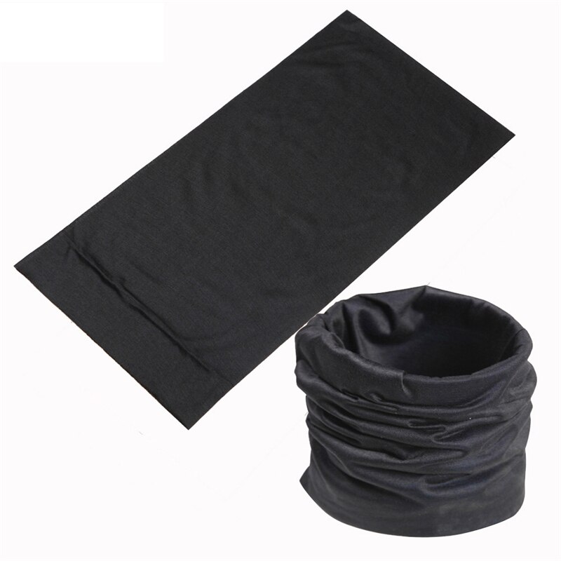 Unisex Seamless Multifunctional Headwear Bandana Scarf - Elastic Tube Magic Headband Gaiter Balaclava Snood Face Covering Mask UV Residence For Yoga Running Hiking Cycling (Army Green-818053