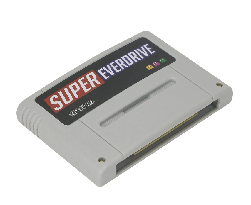 THE latest super everdrive with 8G card chip memory for SNES Game Console Japanese and European versions