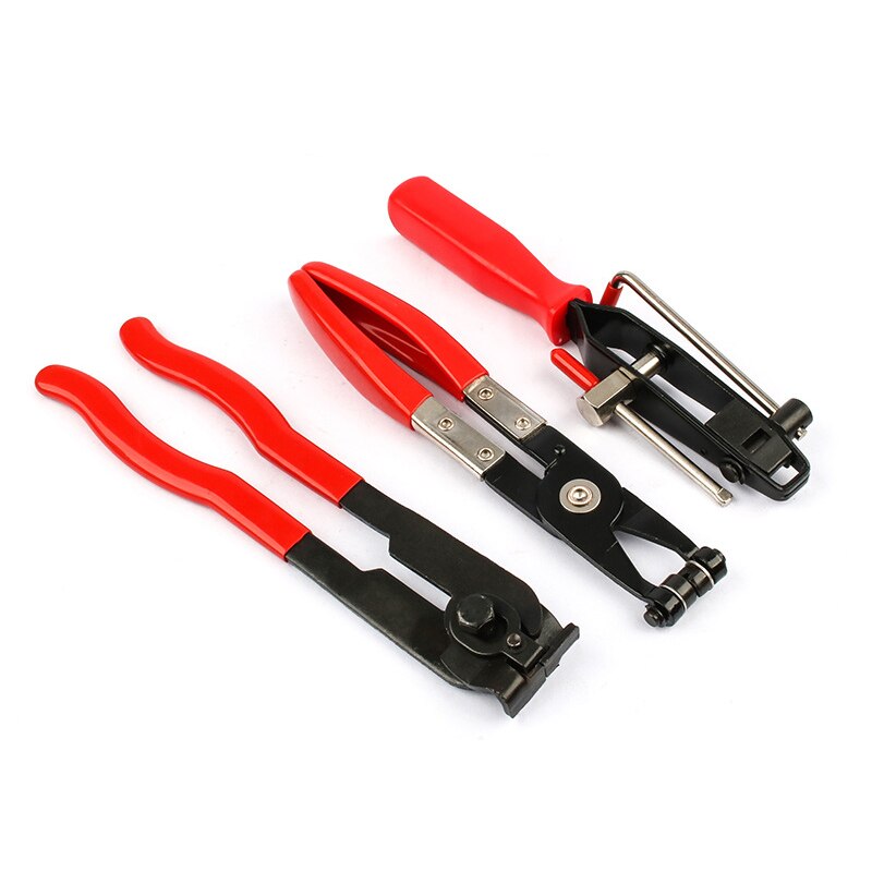 1/3Pcs CV Joint Boot Clamp Pliers Car Banding Hand Tool Kit Set For Use MultiFunctional With Coolant Hose Fuel Clamps Tools: 3pc blue