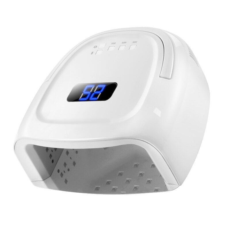 Lámpara LED de uñas recargable de luz roja, secador de esmalte de Gel inalámbrico, luz de curado UV, lámparas de pedicura, lámpara inalámbrica para manicura