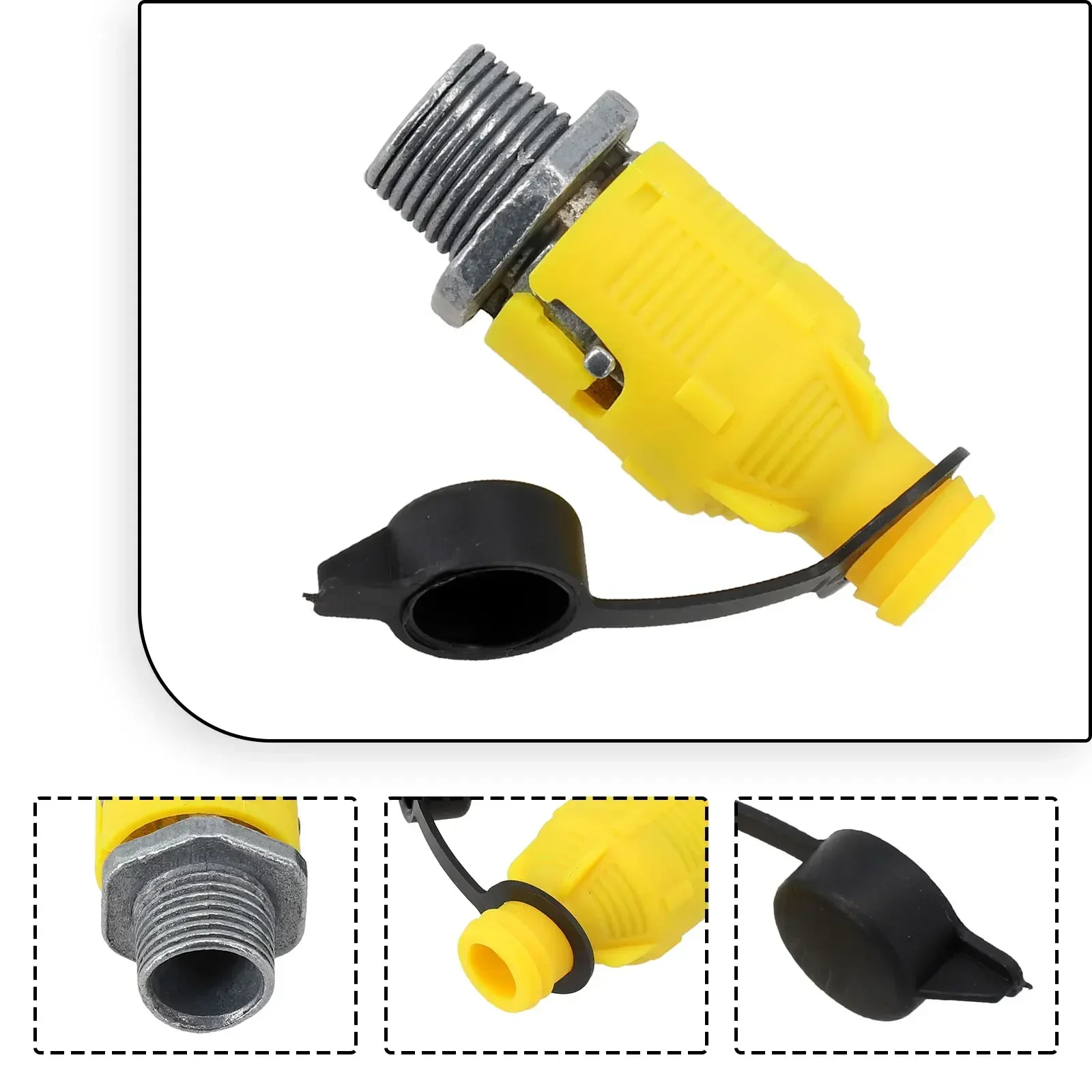 1 stks Olieaftapkraan 125-508 Voor AYP 181654 428287 532428287 Voor Cub Cadet 751-10517A grasmaaieronderdelen geel