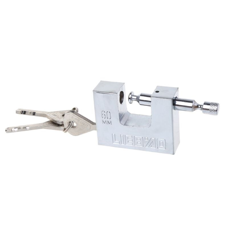 Top security container garage trailer hangslot zwaar uitgevoerd met 3 sleutels