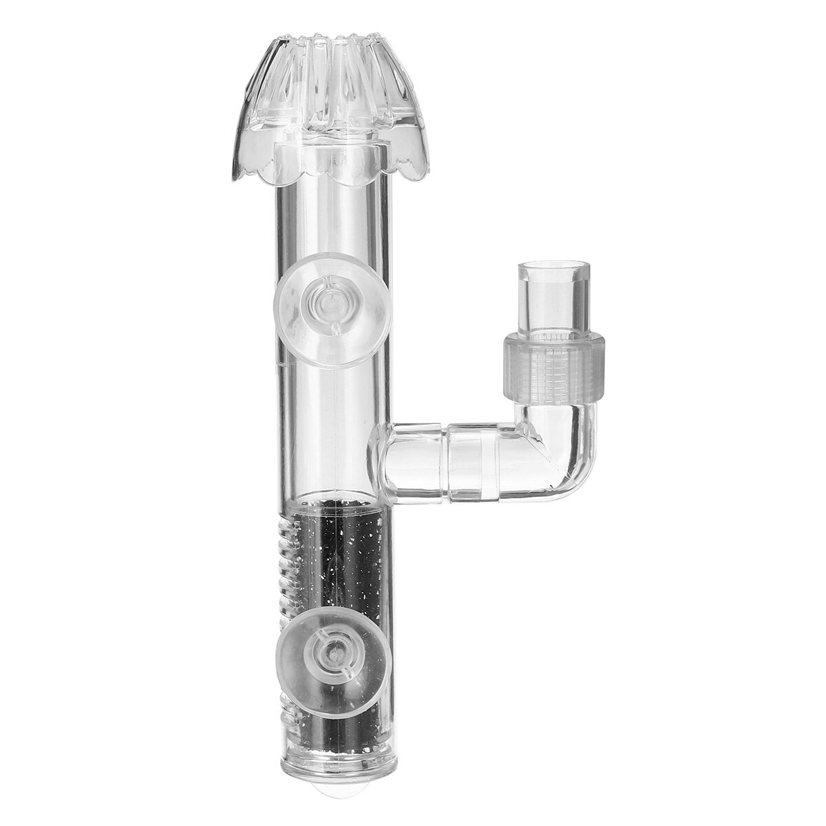 Skimmer de proteína para tanque de peces, superficie del acuario acrílica, filtro de aceite, planta de agua, cabeza flotante, de hélice silencioso: Default Title