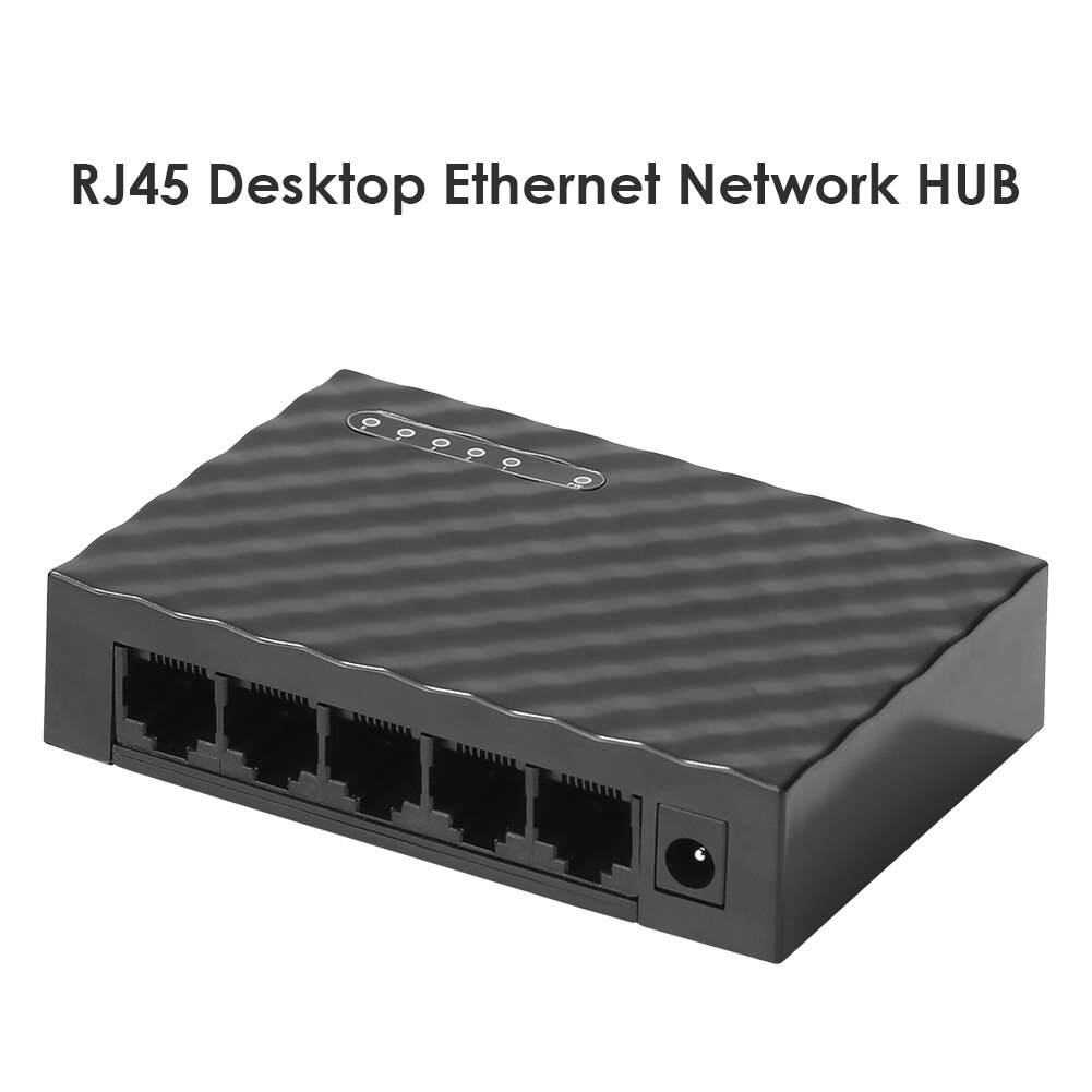 Mini interruptor de red Gigabit Fast RJ45, conmutador Ethernet, adaptador de cubo de conmutación LAN, intercambiador completo y doble, 5 puertos de escritorio, 1000 Mbps