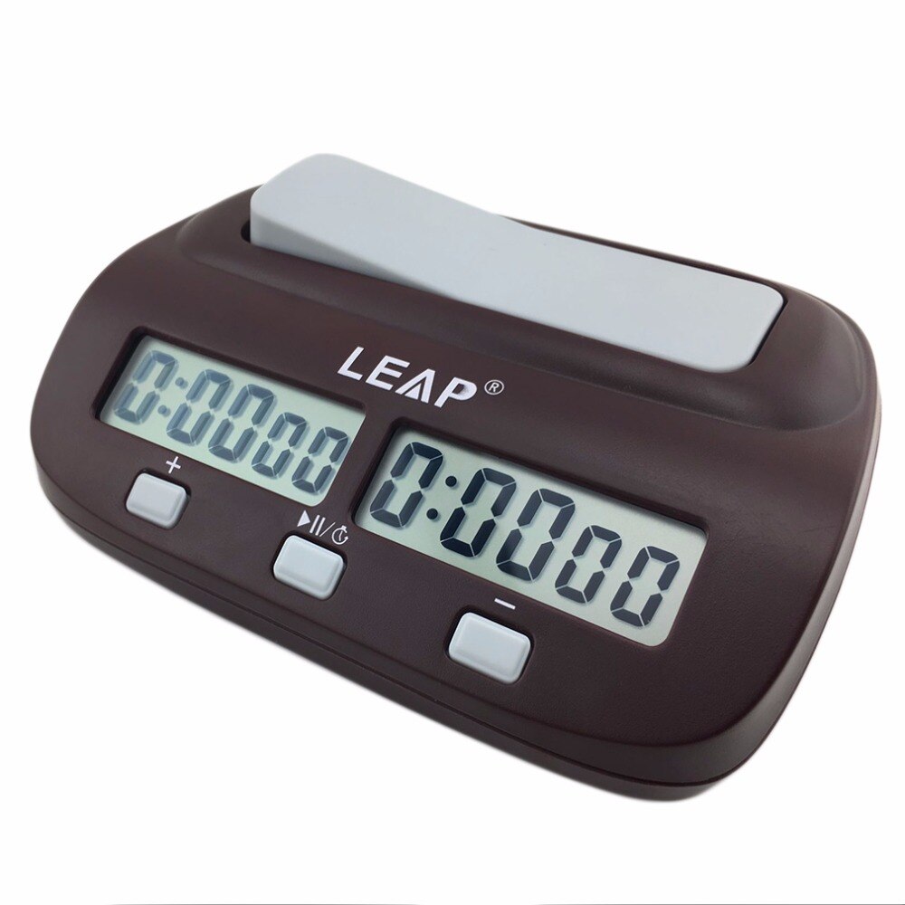 Compact Digital Chess Clock Count Up Down Timer Electronic Board Game Bonus Competition Master Tournament free