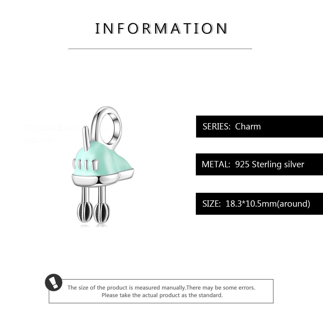 100% Authentic 925 Sterling Silver Contas utensílios de Cozinha ovo Whisk batedor Originais Fit europeu Charm Bracelet fazendo Jóias