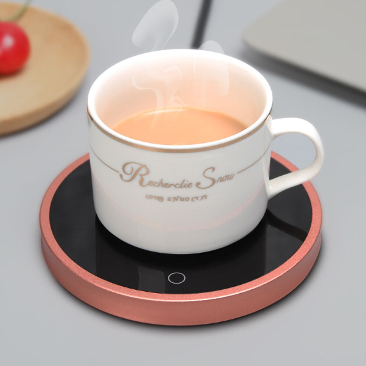 Electric Cup Heating Mat Warmer Cup Mat Pad Electric Tray Coffee Tea Drink Warmer Cup Heater Beverage Mug Pad Office