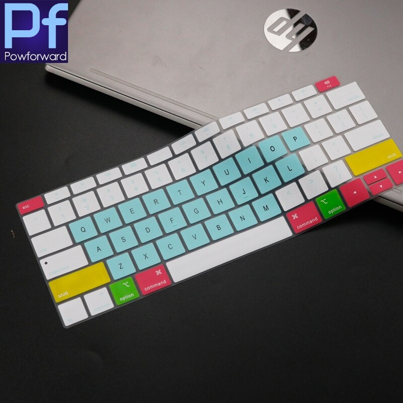 Silicone Keyboard Cover For MacBook Air 13 inch Release A1932 Touch ID Waterproof Dust-Proof Protective Skin