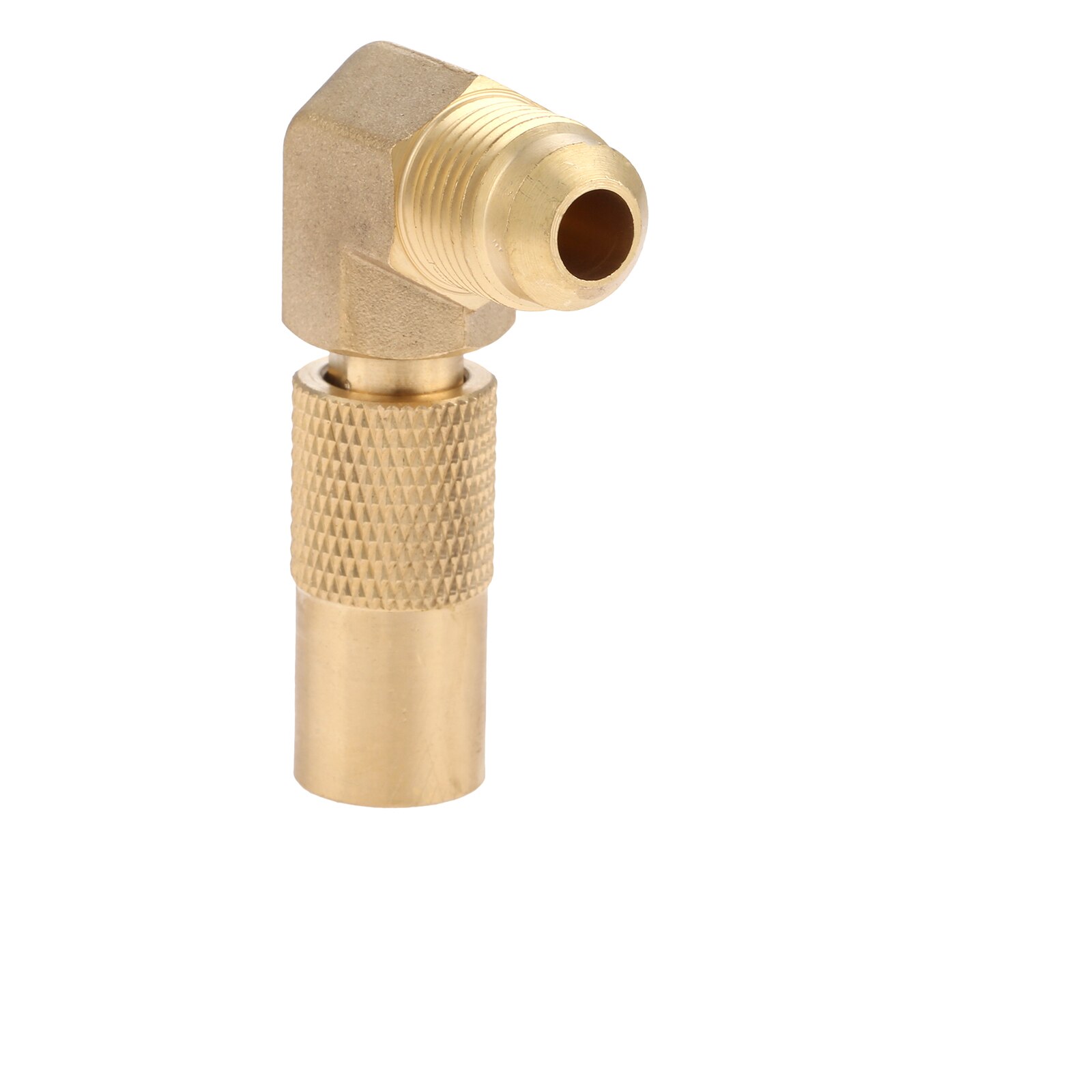 Brass Elbow Adapter 3/8" Male BBQ Grill Flare Propane Adapter Conversion Fitting for 17" 22 "Blackstone Tabletop Camping Grill