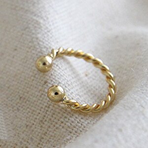 100% 925 Sterling Silver Earrings For Women Chain Twist Double Layer Clip Earrings Cuff Earrings Jewelry Ear Cuff