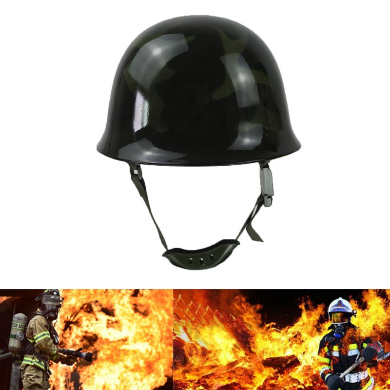 Brandhjelm brandhat sikkerhedshætte stålhjelm