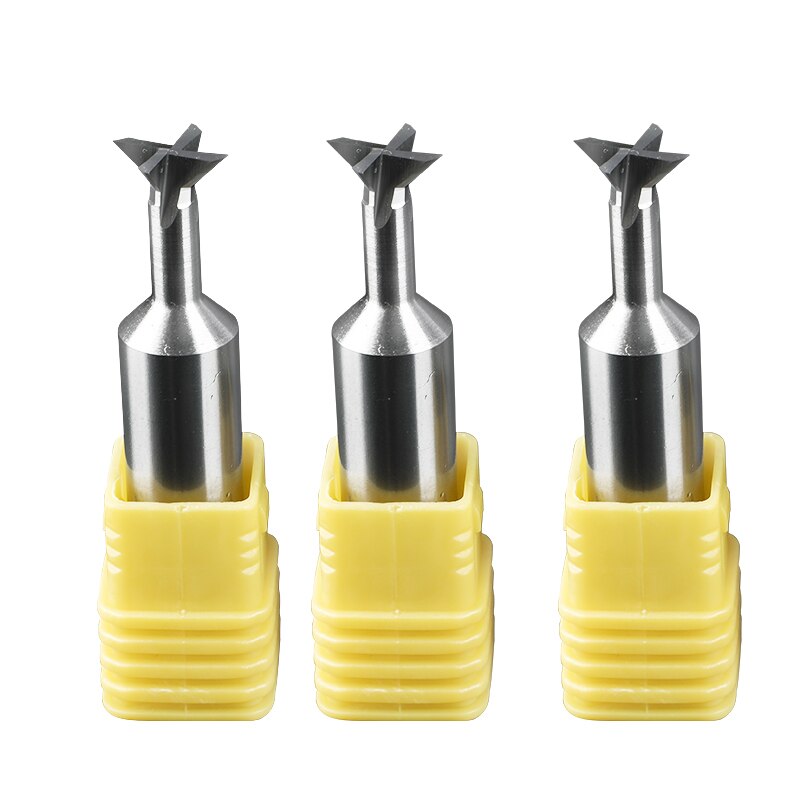Dovetail Cutter CNC Tool 60 90 120 Degree 6mm 5mm 8mm 10mm 12mm Solid Carbide End Mill Machining Tool Milling Cutter Metal HRC55