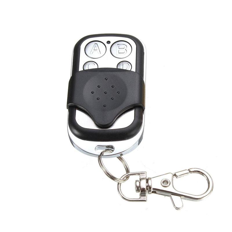 433Mhz Universal Remote Control Code Grabber For Gate Wireless RF 4 Channel Electric Cloning For Gate Garage Door Car Keychain: Default Title