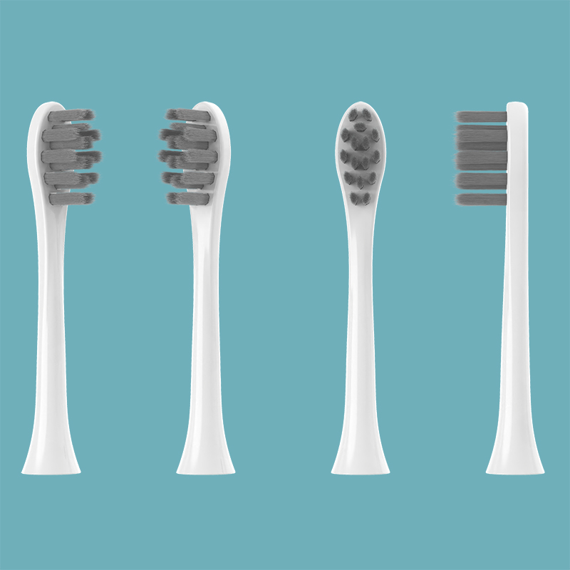 10pcs Replacement for Saky 3T G33 Toothbrush Heads Electric Tooth DuPont Soft Brush Heads Smart Clean Head Toothbrush Nozzle