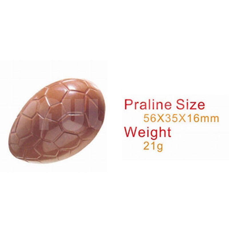 Paaseieren vorm plastic chocolade mallen, luxe chocolade pudding maken polycarbonaat mold candy cake decoratie bakvorm