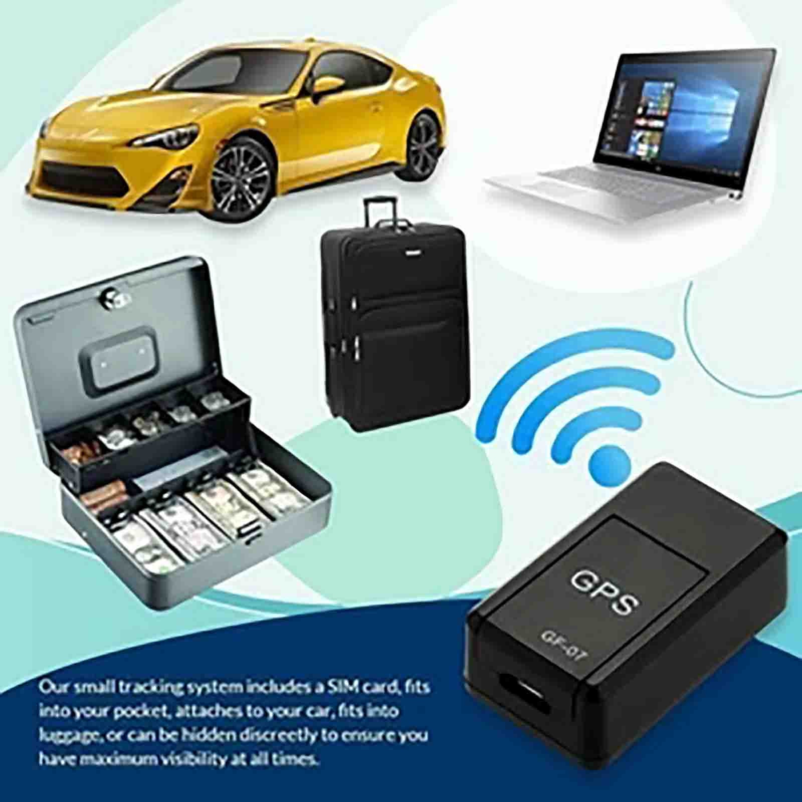 Upgrade GF 07 Magnetic Mini Gps Locator-ai Intelligent Noise Reduction GPS Real Time Tracking Locator Device Magnetic #K