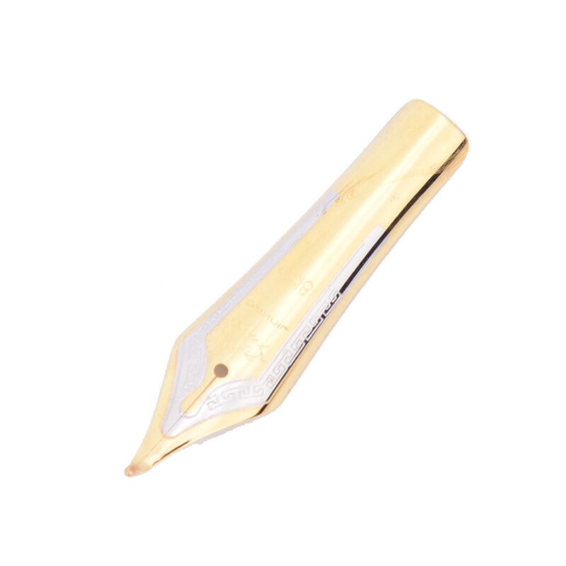 Metal Stainless Steel 1pc Diy Gold Silver X450 Curved Tip Simple Replacement Fountain Pen Nib For Jinhao
