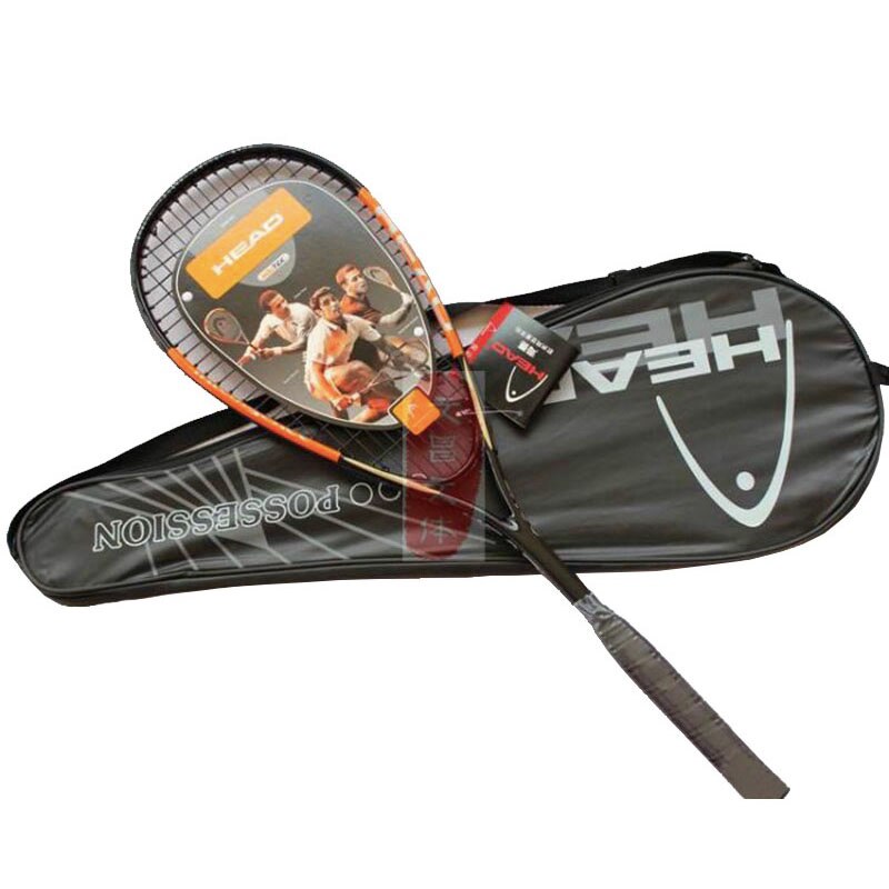 Bedste pris hoved squash ketcher let carbon materiale med squash ketcher taske speed ball ketchere sports træning ketsjer
