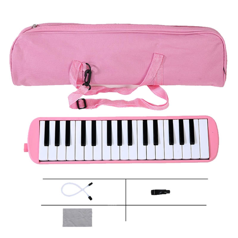 32-Key Melodica, Professionele Mond Melodica Keyboard Orgel Melodica Instrument Kit Voor Volwassenen, Studenten En Kinderen