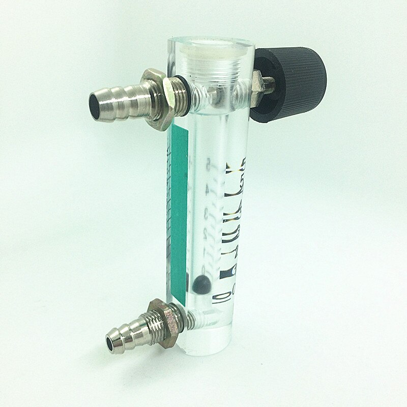 Luft oxygen gas flow meter flowmeter caudalimetro counter flow indicator  o2 oxigen gas meter flow device switch 0-5l/ min 93mm