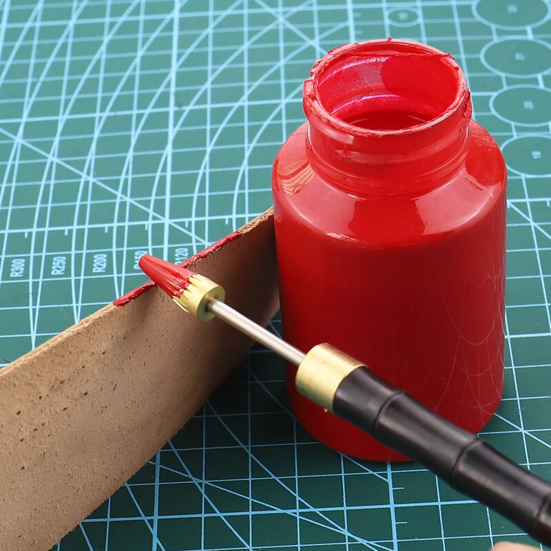 2 Pack Leather Slicker Tool, Wood Leather Burnisher, Leather