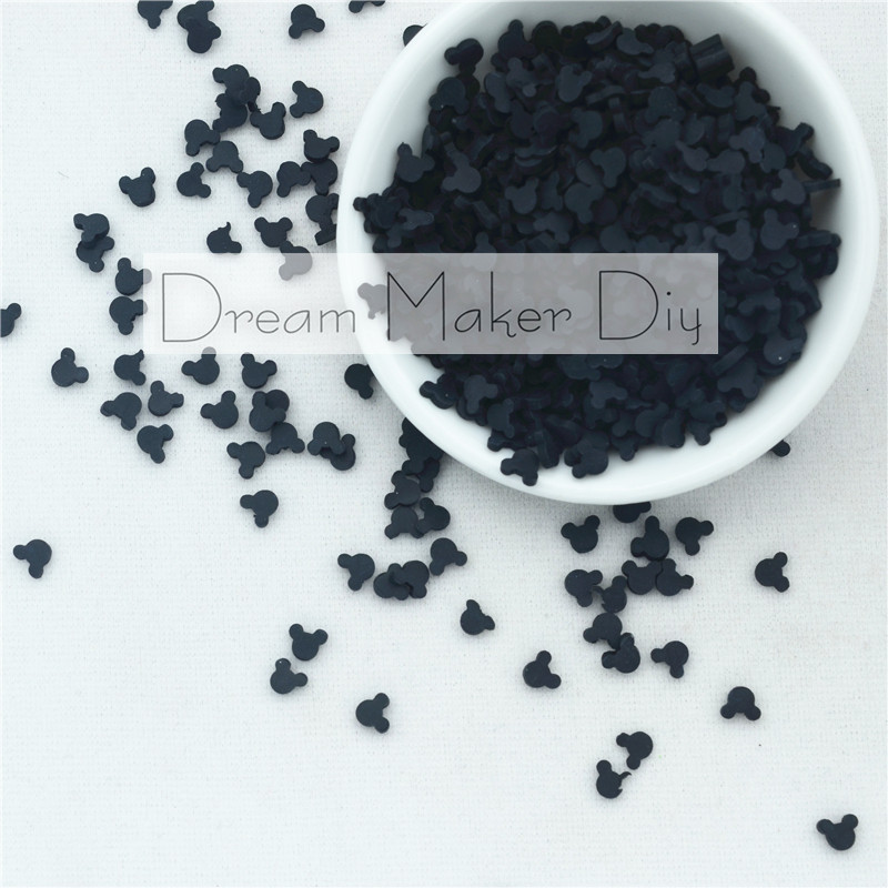 10g/ loten polymeerklei sprinkles mooie muis voor knutselen, diy confetti